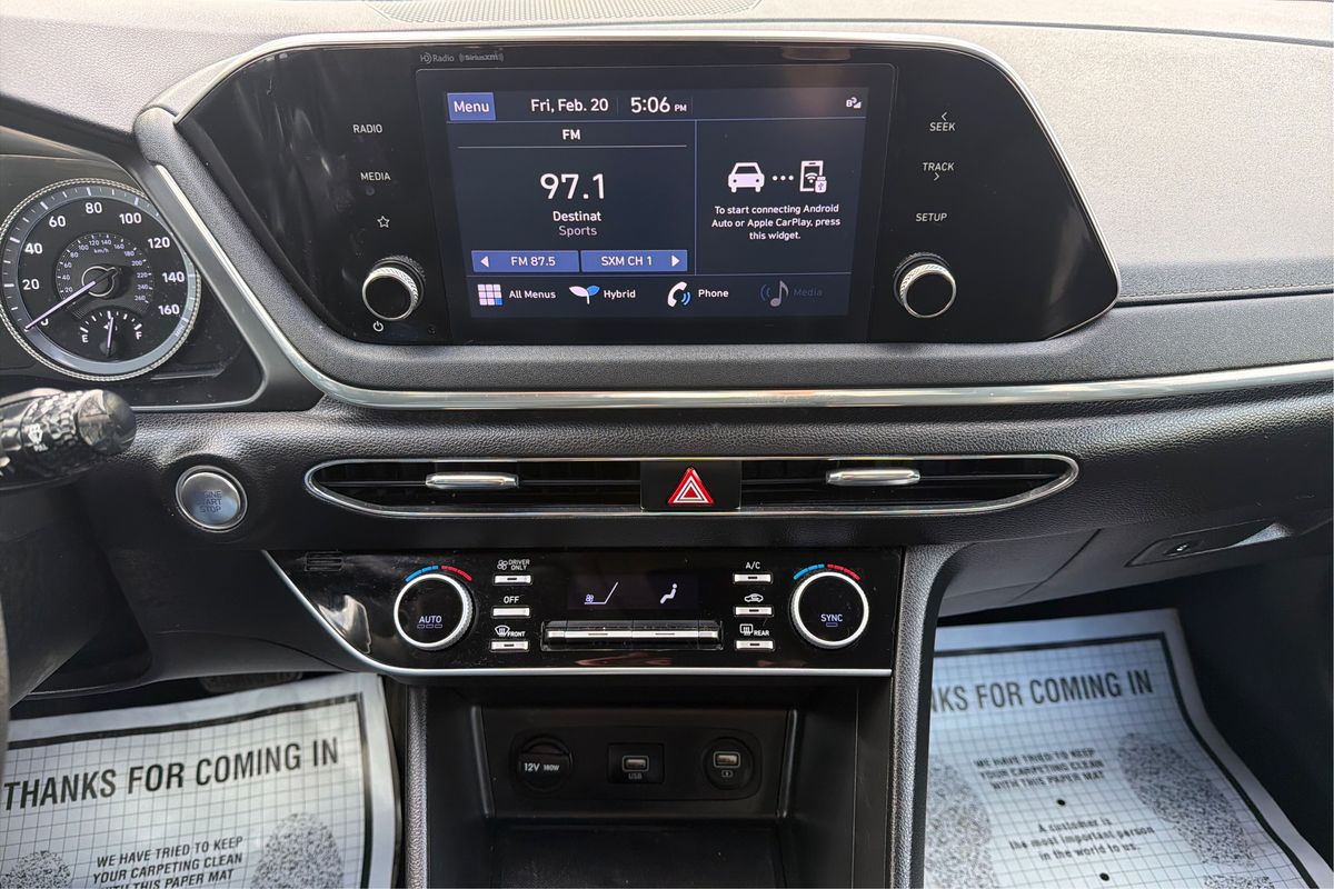 2023 Hyundai Sonata Hybrid Blue - Photo 12
